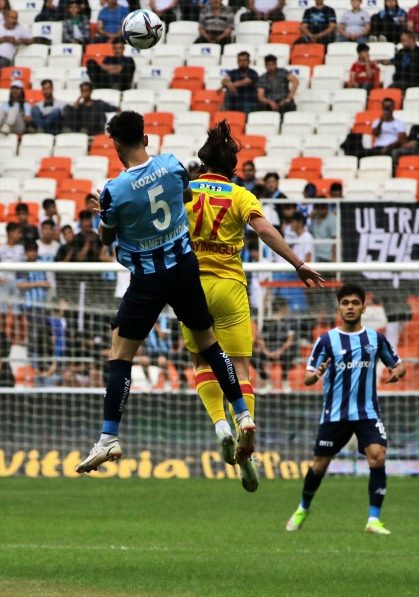 Adana Demirspor, Göztepe'ye 7 gol attı