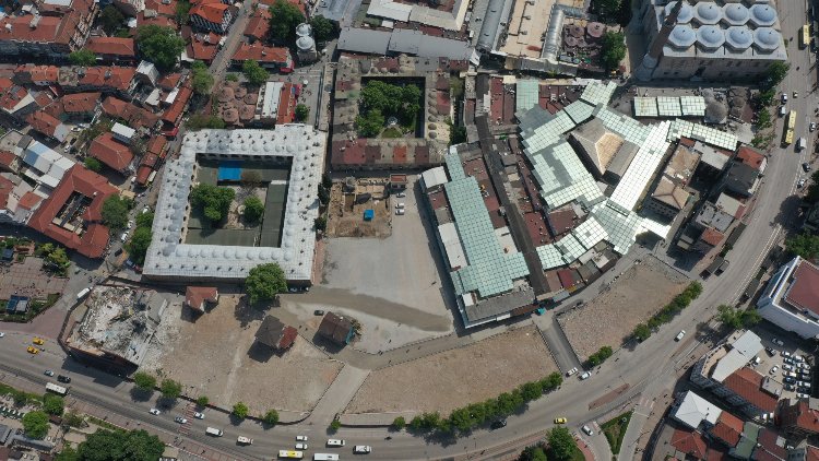 Bursa'da tarihi projede son viraj