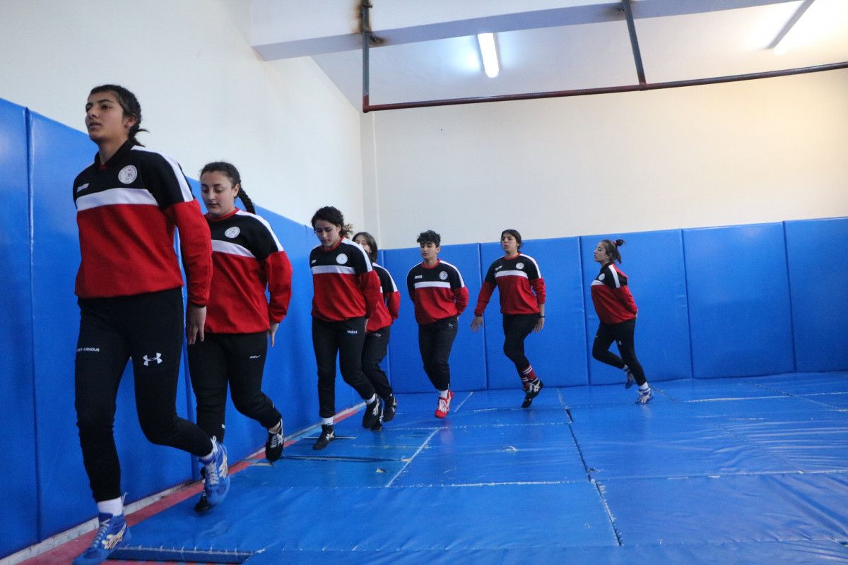 Hakkarili sporcu, Fransa'daki güreş müsabakalarında dünya üçüncüsü oldu