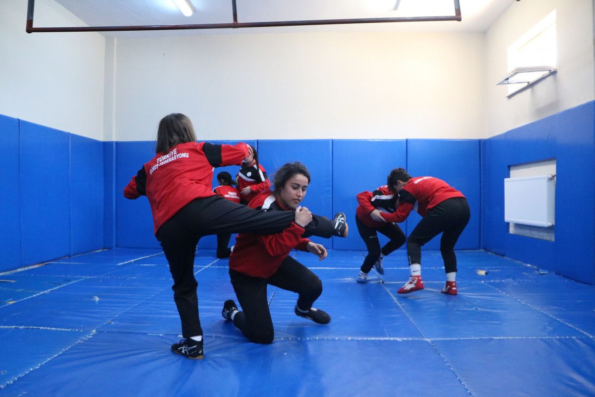 Hakkarili sporcu, Fransa'daki güreş müsabakalarında dünya üçüncüsü oldu