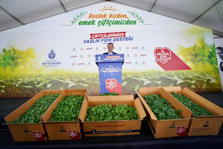 İBB'den üreticiye destek