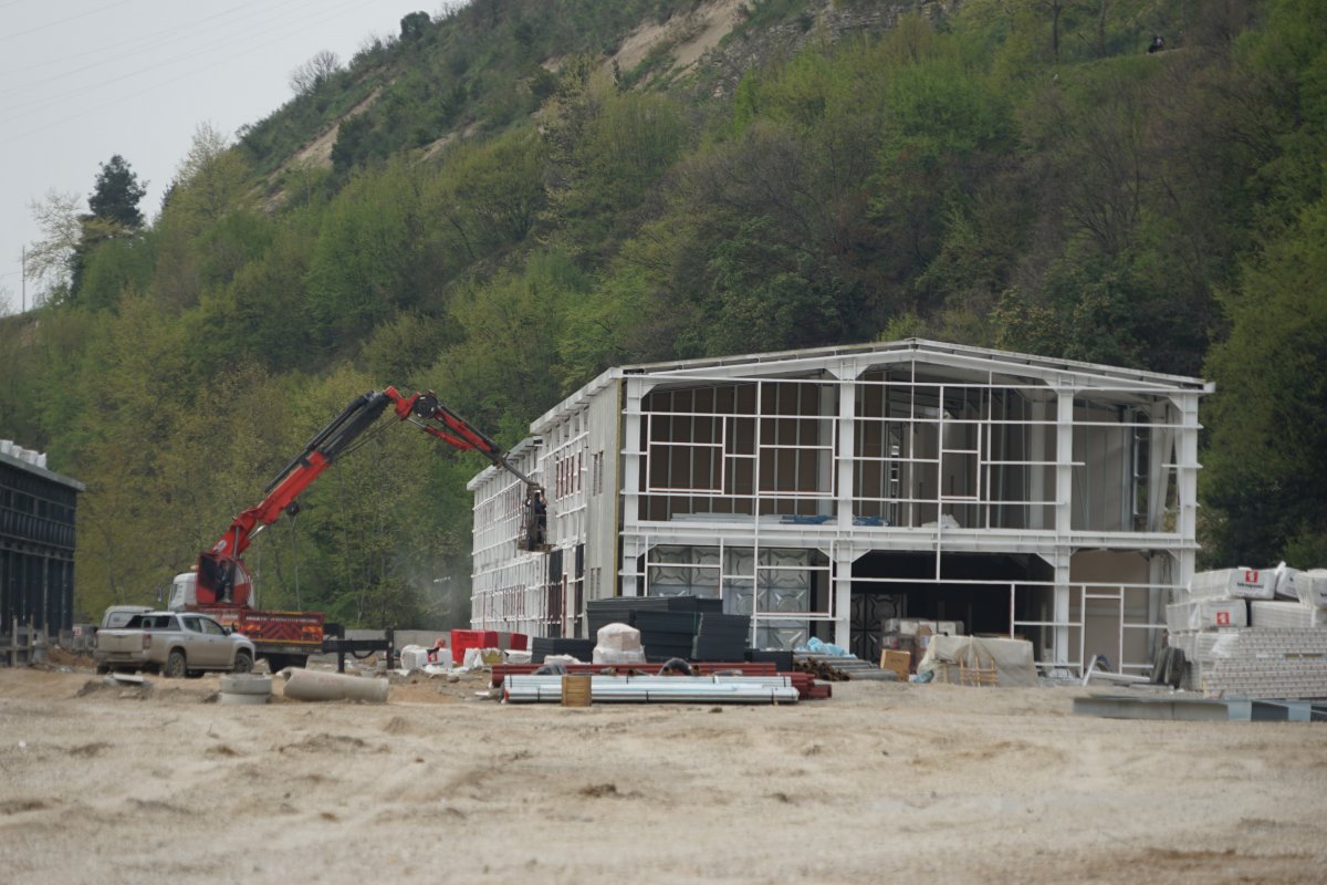 Kastamonu'da selin yıktığı sanayi siteleri yenilendi