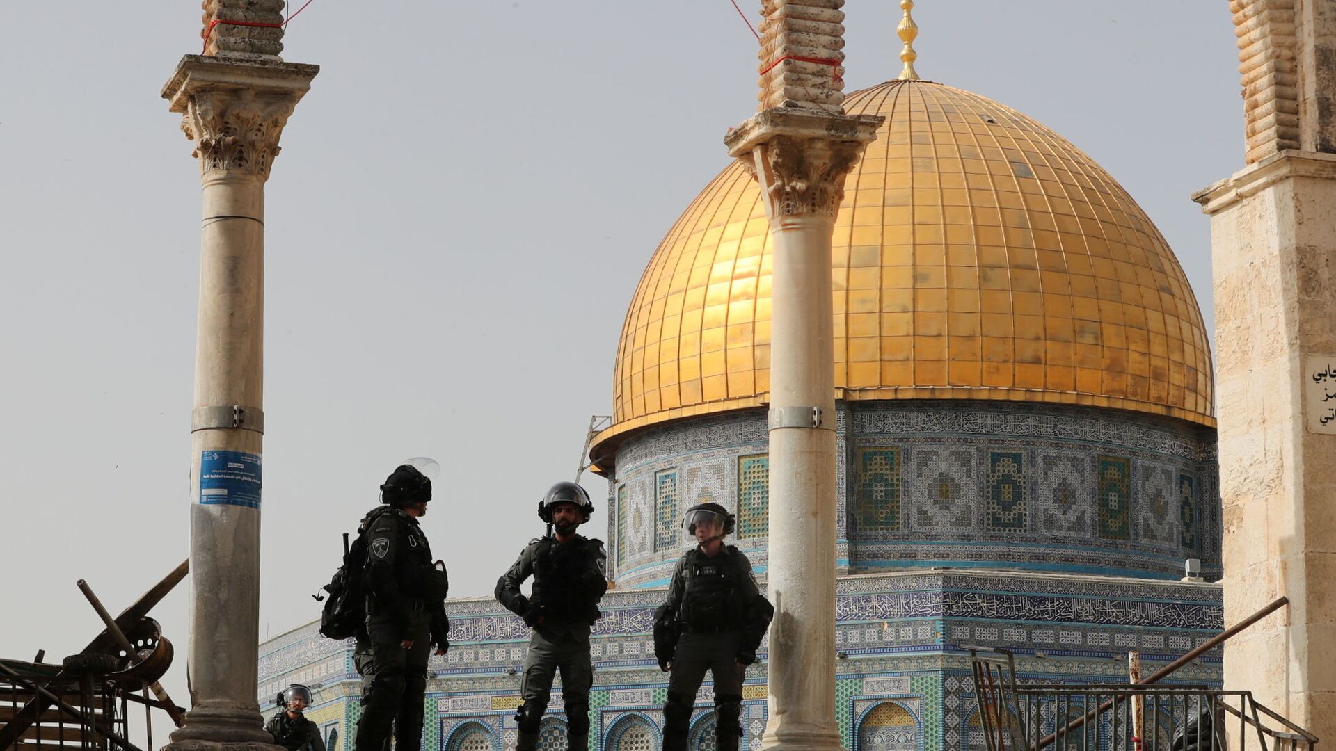 Mescid-i Aksa'da patlayıcı madde bulunduğu iddiası asılsız çıktı