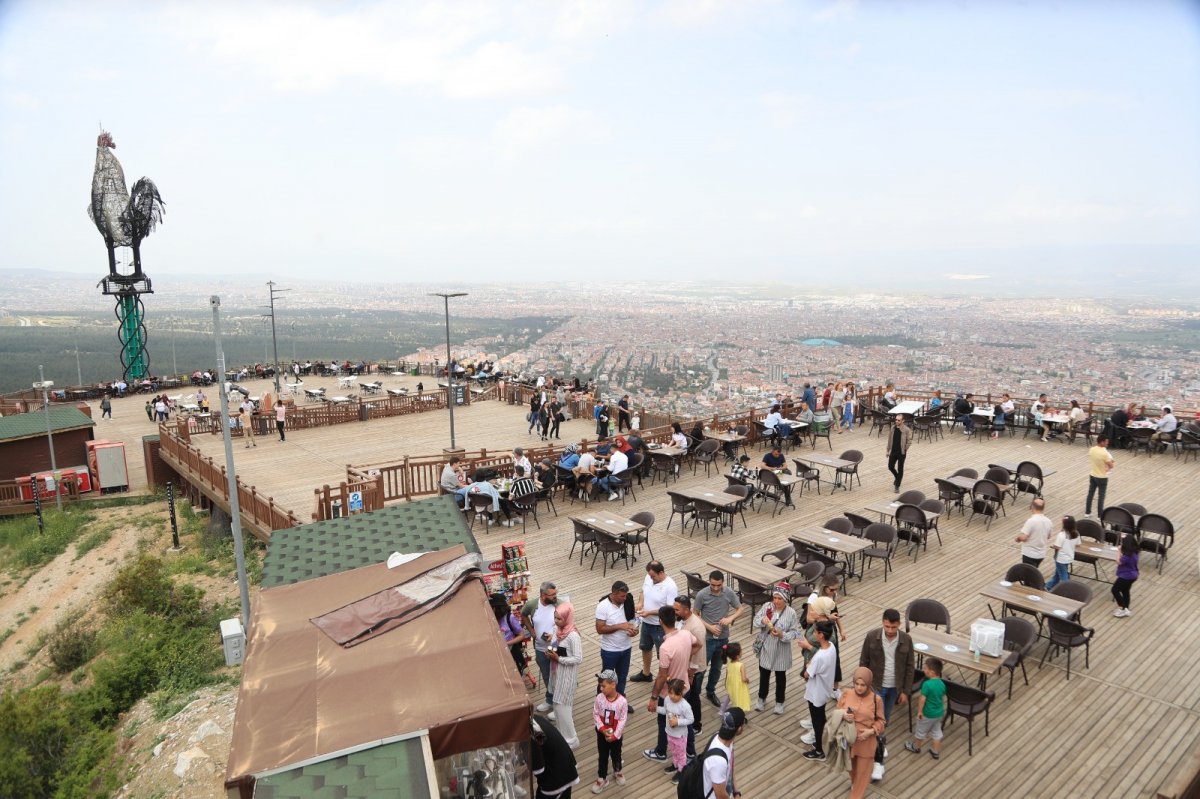 Pamukkale Ramazan Bayramında ziyaretçi akınına uğradı