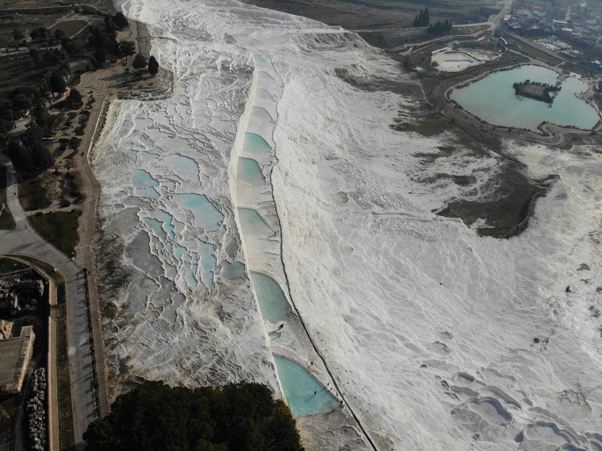 Pamukkale'de hedef 2 milyon turist