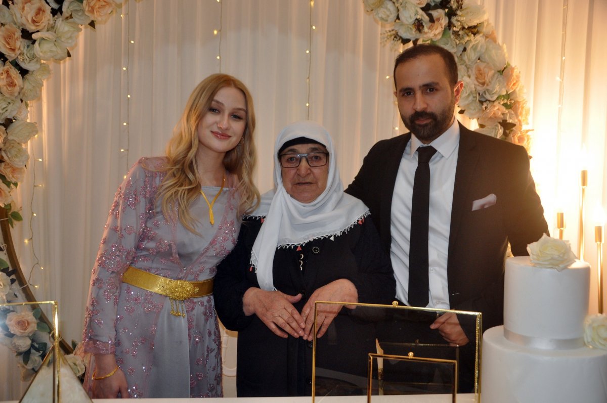 Savaş nedeniyle ülkesinde nişan yapamayan Ukraynalı gelin Hakkari'ye geldi