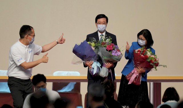 Hong Kong'da baş yöneticiliğe tek aday John Lee seçildi