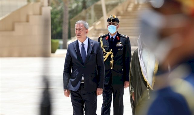 Hulusi Akar ile BAE Devlet Başkanı Al Nahyan görüştü