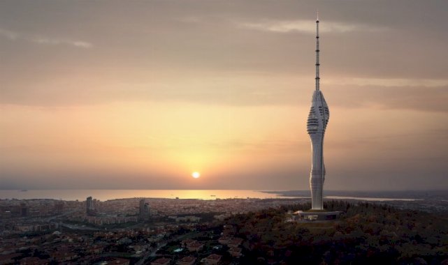 İstanbul Çamlıca Kulesi turistik mekanların gözdesi oldu
