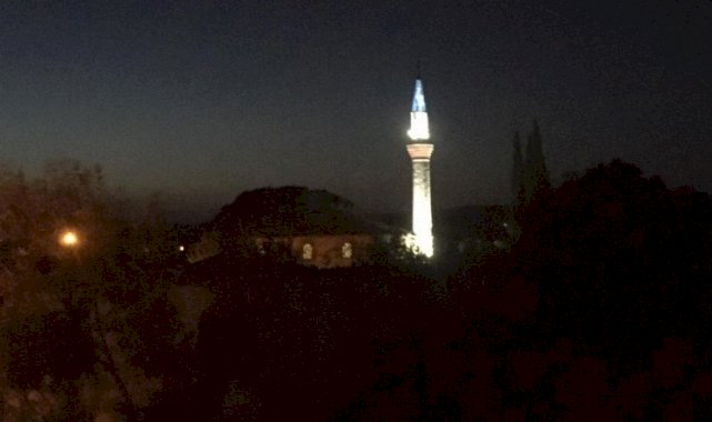 Manisa Saruhanlı'da cami ışıl ışıl görünüme kavuştu