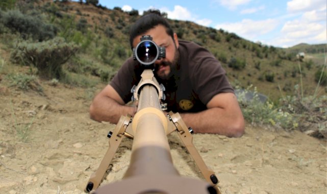 Türkiye'nin ilk kalibreli uzman nişancı tüfeği, testlerden başarıyla geçti