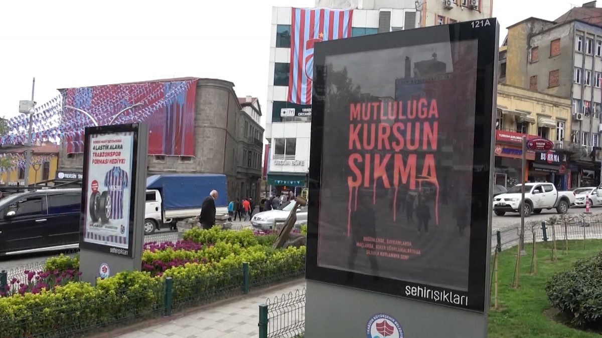 Trabzon'da çağrılar karşılık buldu, kutlamalarda silah kutlanılmadı