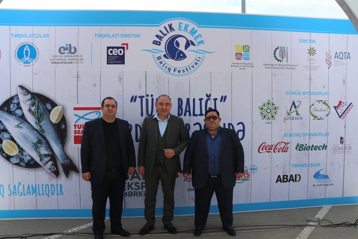 Türkiye, Bakü'de balık ekmek şenliği düzenledi