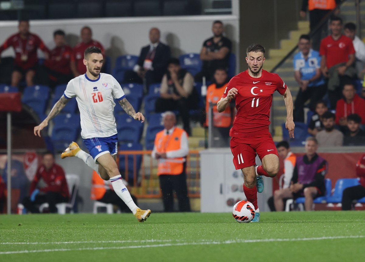 A Milli Futbol Takımı ilk maçında galip geldi