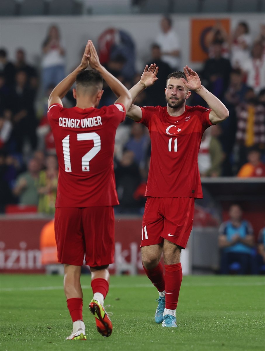 A Milli Futbol Takımı ilk maçında galip geldi