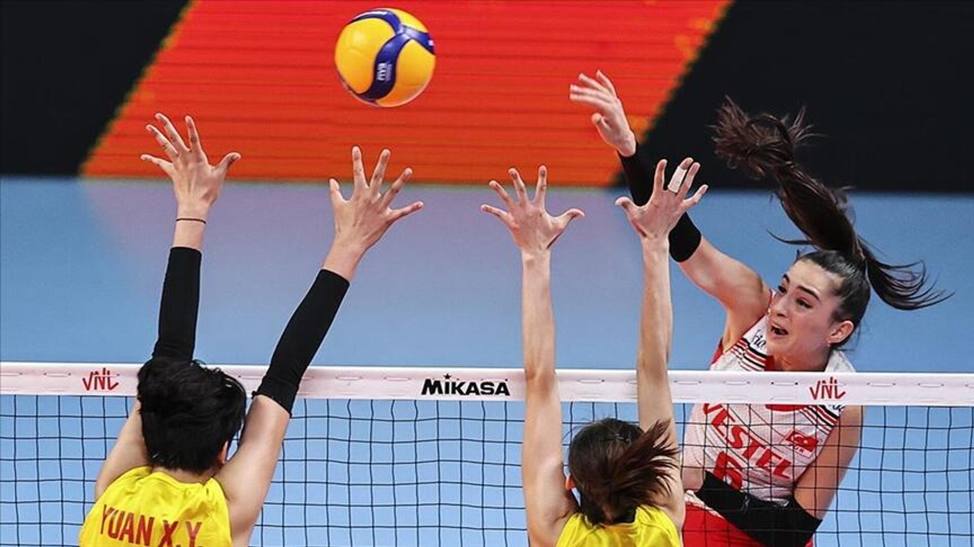 A Milli Kadın Voleybol Takımı, Çin&#039;e 3-1 mağlup oldu