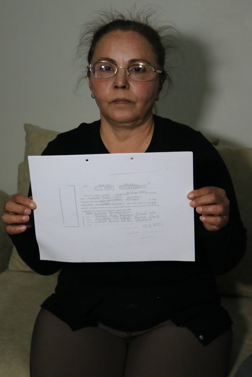 Adana'da, dolandırılan kadının 16 senelik hukuk mücadelesi