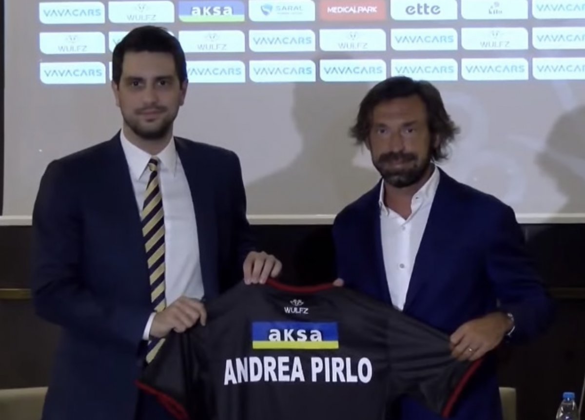 Andrea Pirlo, Fatih Karagümrük'e imzayı attı