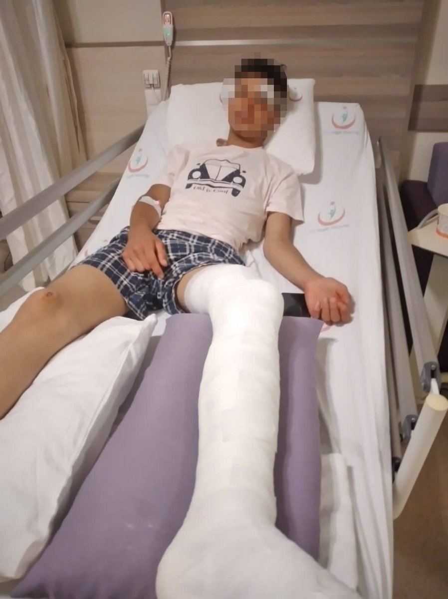 Denizli'de lise öğrencilerinin şakalaşmasında, ölüm teğet geçti