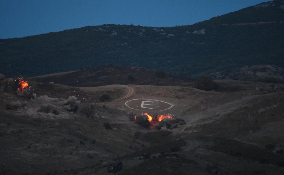 Efes-2022 Seçkin Gözlemci Günü'nün gece safhası nefes kesti
