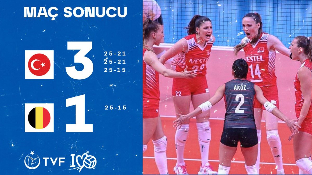 Filenin Sultanları, Belçika&#039;yı mağlup etti