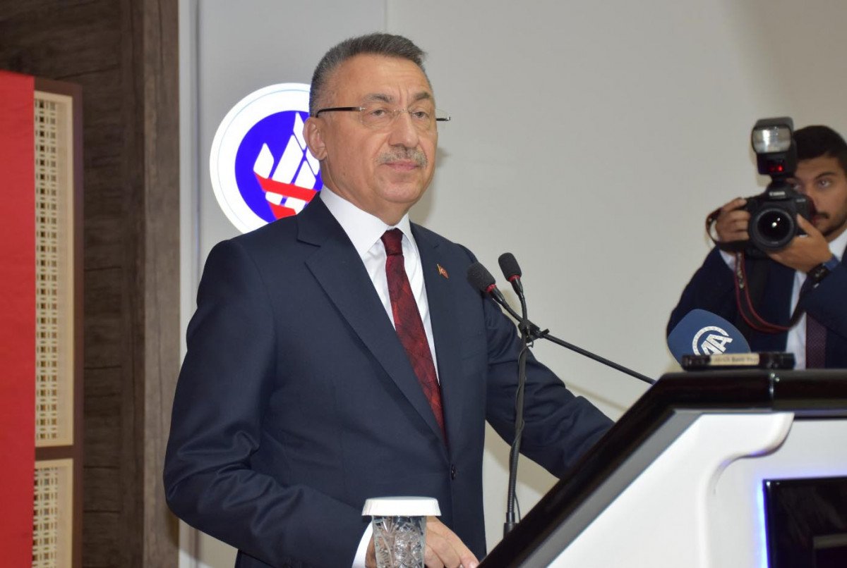 Fuat Oktay'dan terörle mücadele mesajı