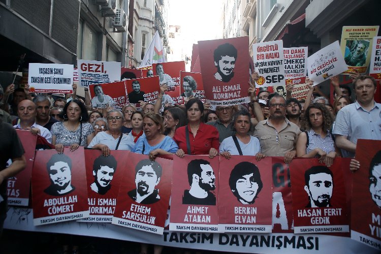 Gezi yürüyüşüne fren