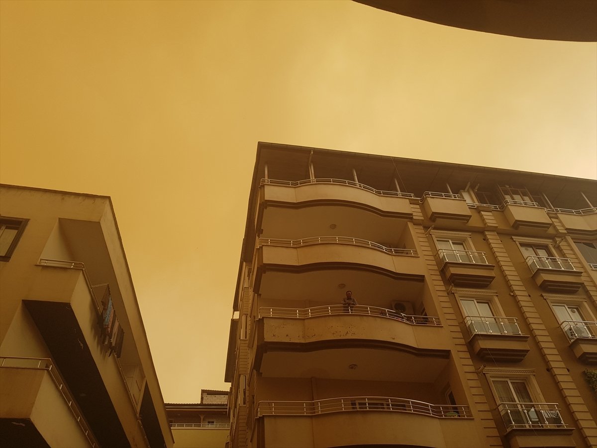 Güneydoğu Anadolu bölgesi toz taşınımına teslim