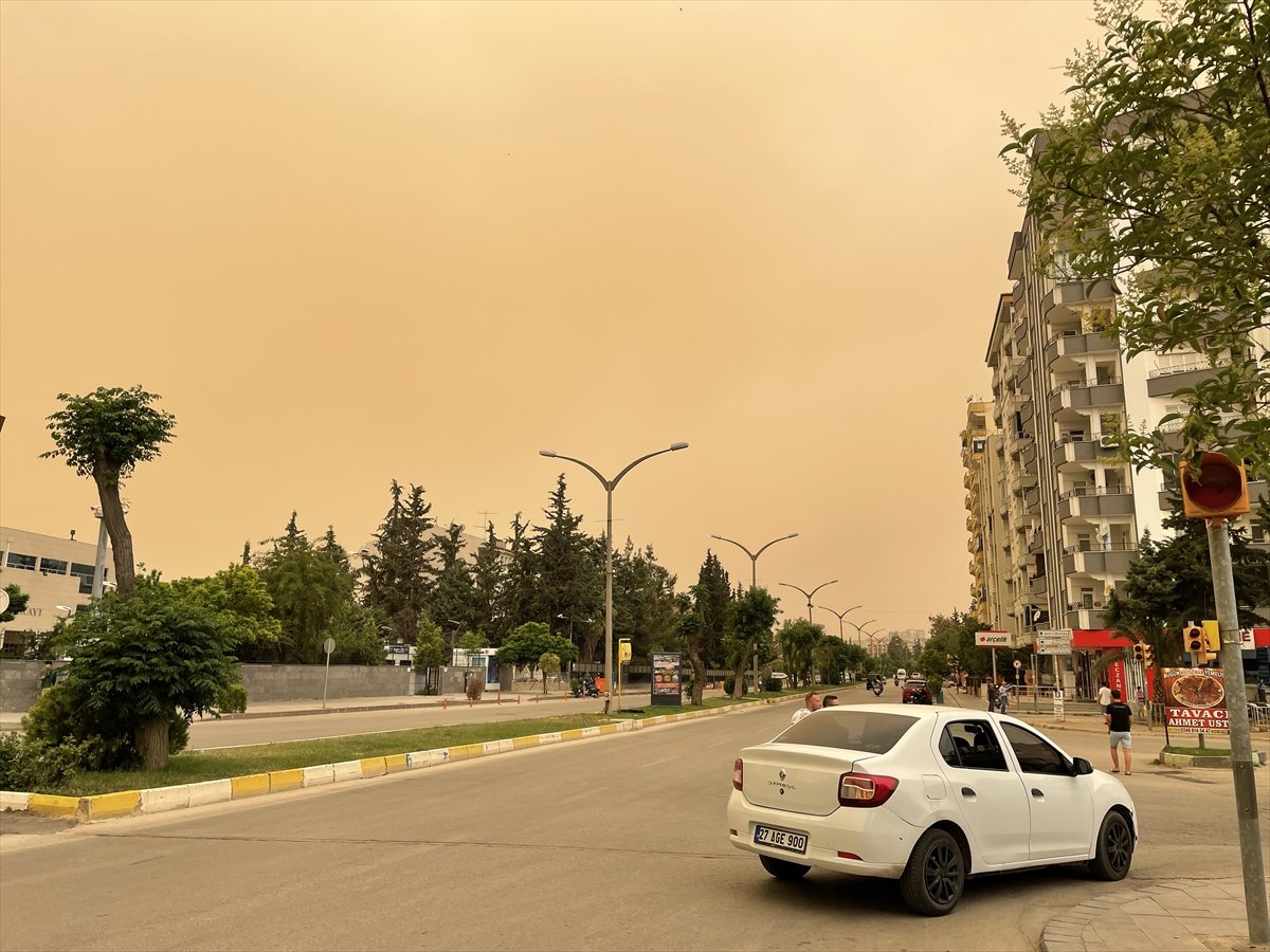 Güneydoğu Anadolu bölgesi toz taşınımına teslim