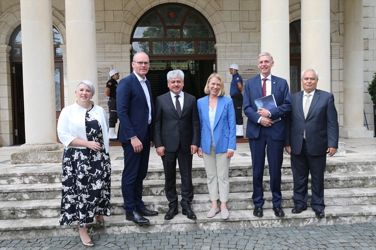 Norveç ve İrlandalı bakanlar Hatay'da