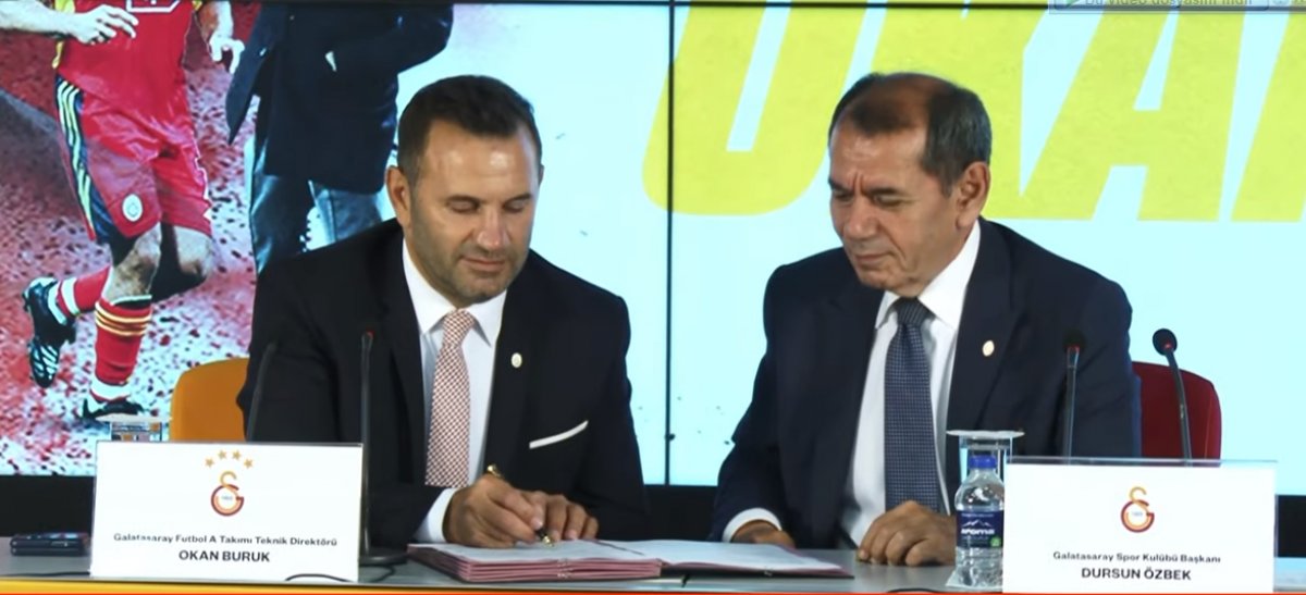 Okan Buruk imzayı attı