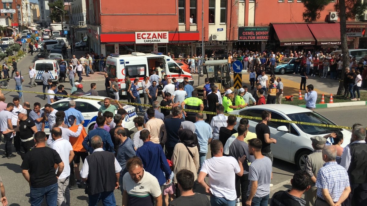 Samsun'da forkliftin ezdiği anne öldü, oğlu yaralandı