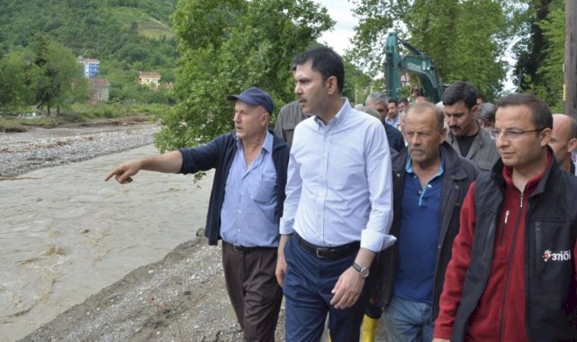 Bakan Kurum: Büyük bir felaketin önüne geçtik