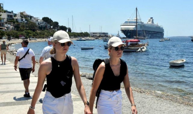 Bodrum'da yabancı turist hareketliliği başladı