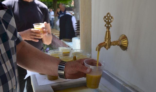 Çanakkale’de ‘ikram çeşmesi’: Soğuk havada çorba, sıcak havada ise ayran ve hoşaf akacak