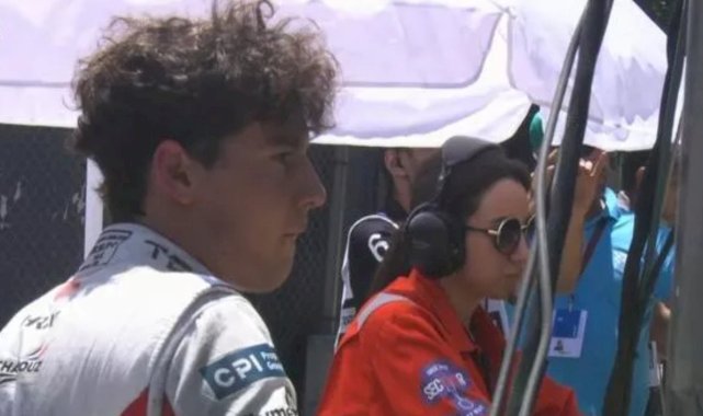Cem Bölükbaşı Formula 2'de kaza yaptı