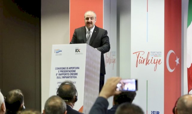 Mustafa Varank, İtalya'da iklimlendirme fuarının açılışını yaptı