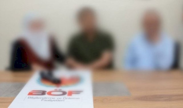 Şırnak'ta teslim olan terörist ailesiyle buluşturuldu