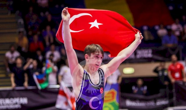 U17 Serbest Güreş Erkek Milli Takımı Avrupa ikincisi