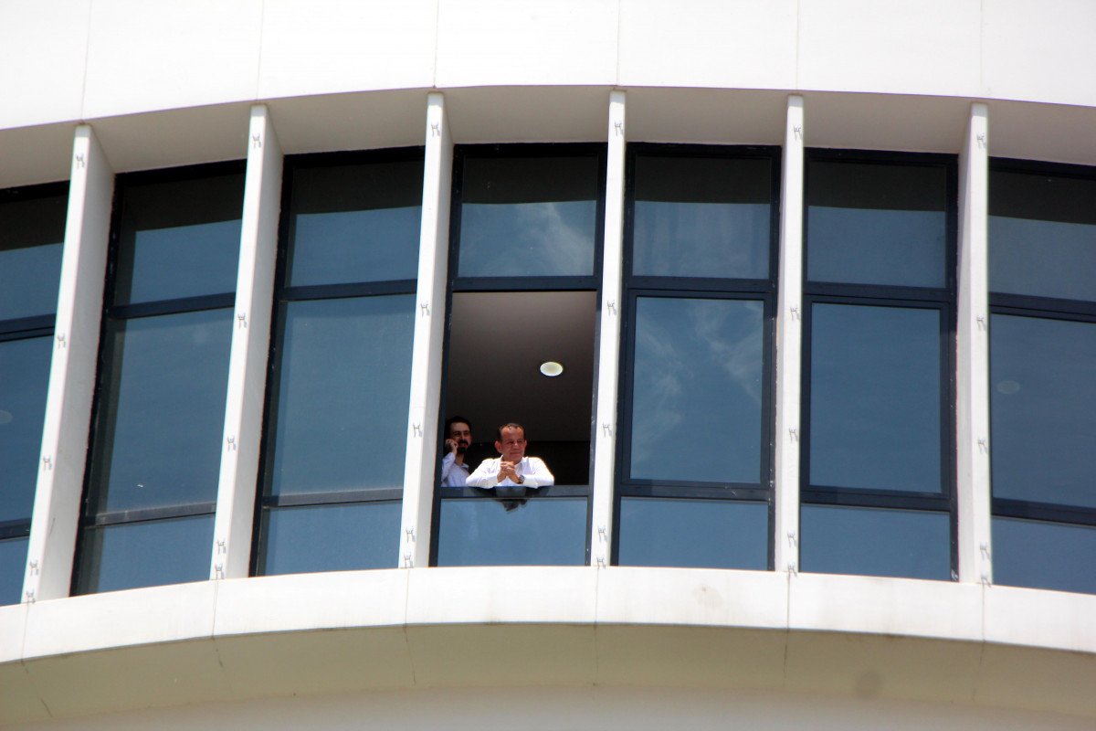 Tanju Özcan, protestolara dansla yanıt verdi