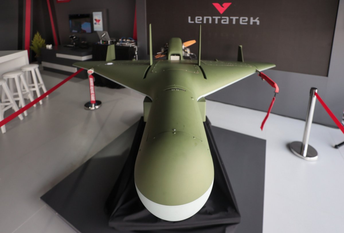 Türkiye'nin yeni kamikazesi 'Kargı' ilk kez sergilendi