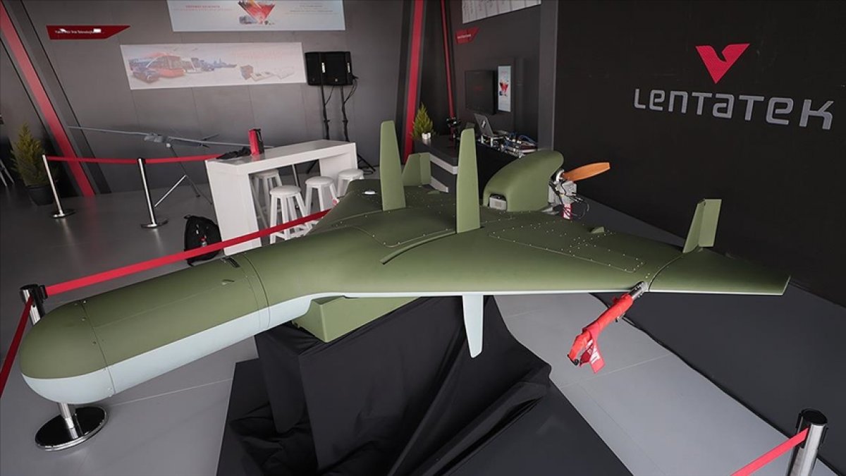 Türkiye'nin yeni kamikazesi 'Kargı' ilk kez sergilendi