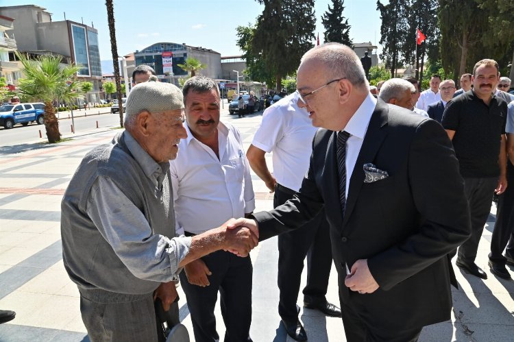 Başkan Ergün,den yoğun Sarıgöl mesaisi