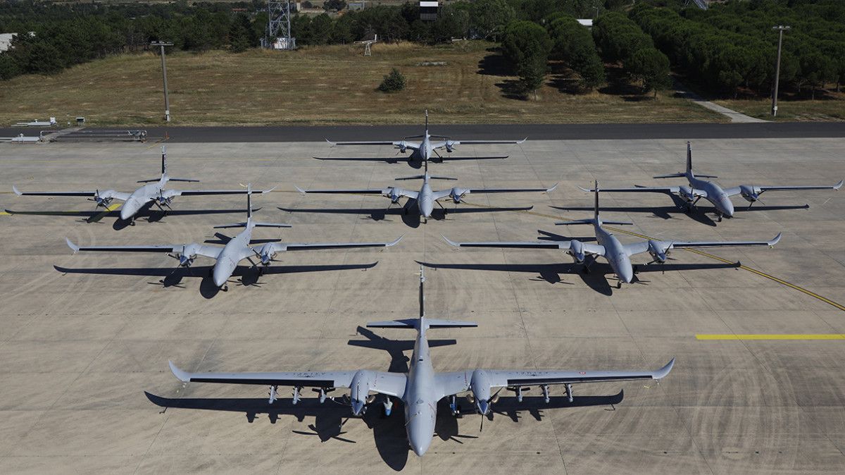 Bayraktar AKINCI'ların çekiminden kareler