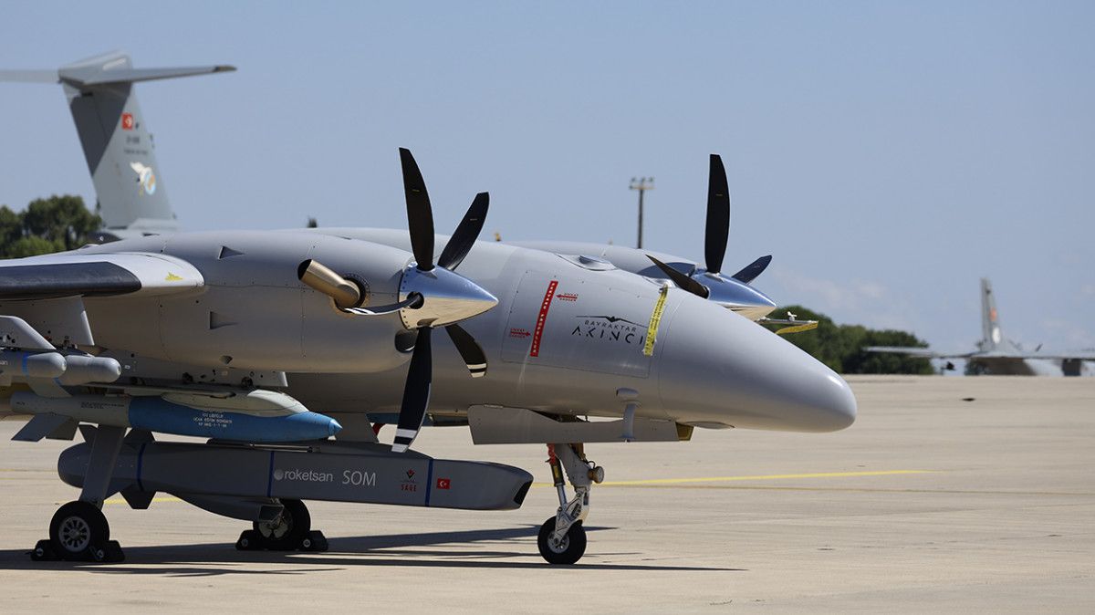 Bayraktar AKINCI'ların çekiminden kareler