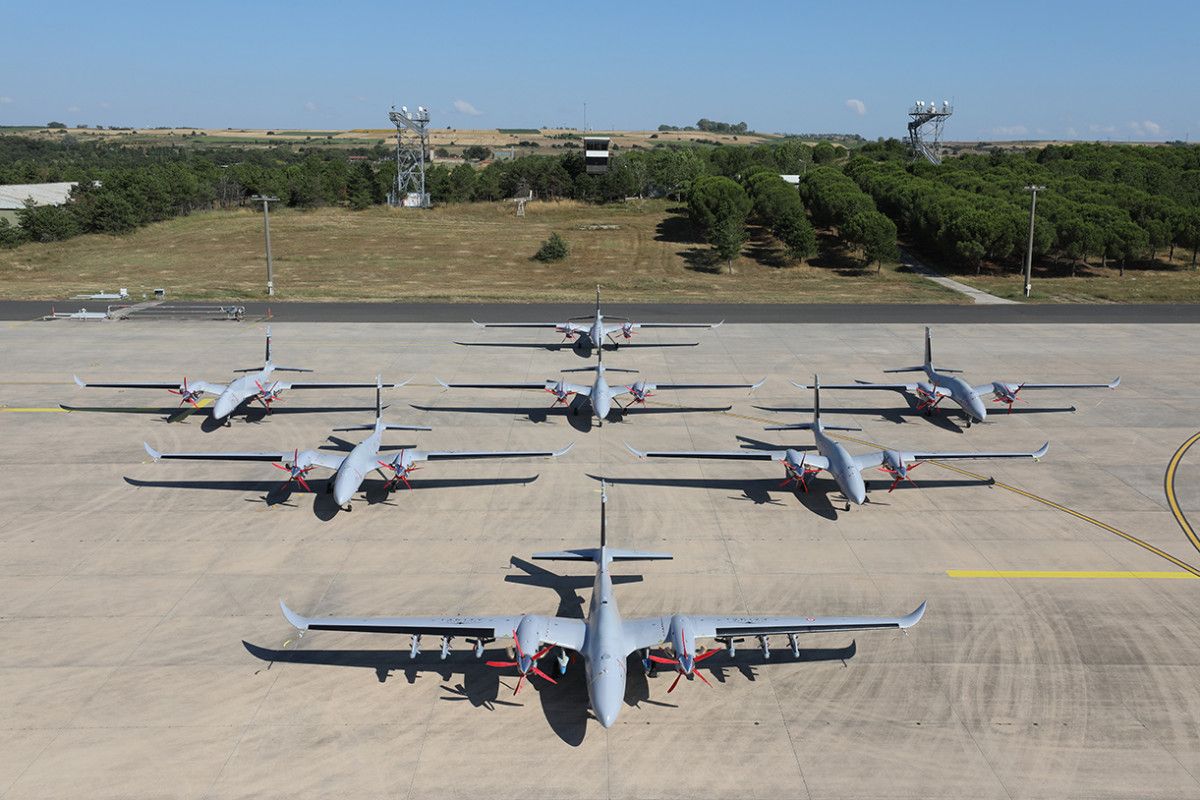 Bayraktar AKINCI'ların çekiminden kareler