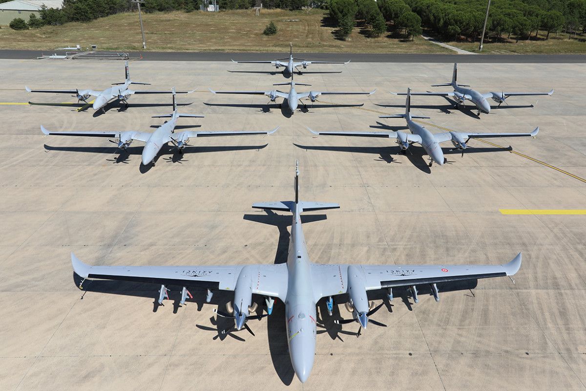 Bayraktar AKINCI'ların çekiminden kareler