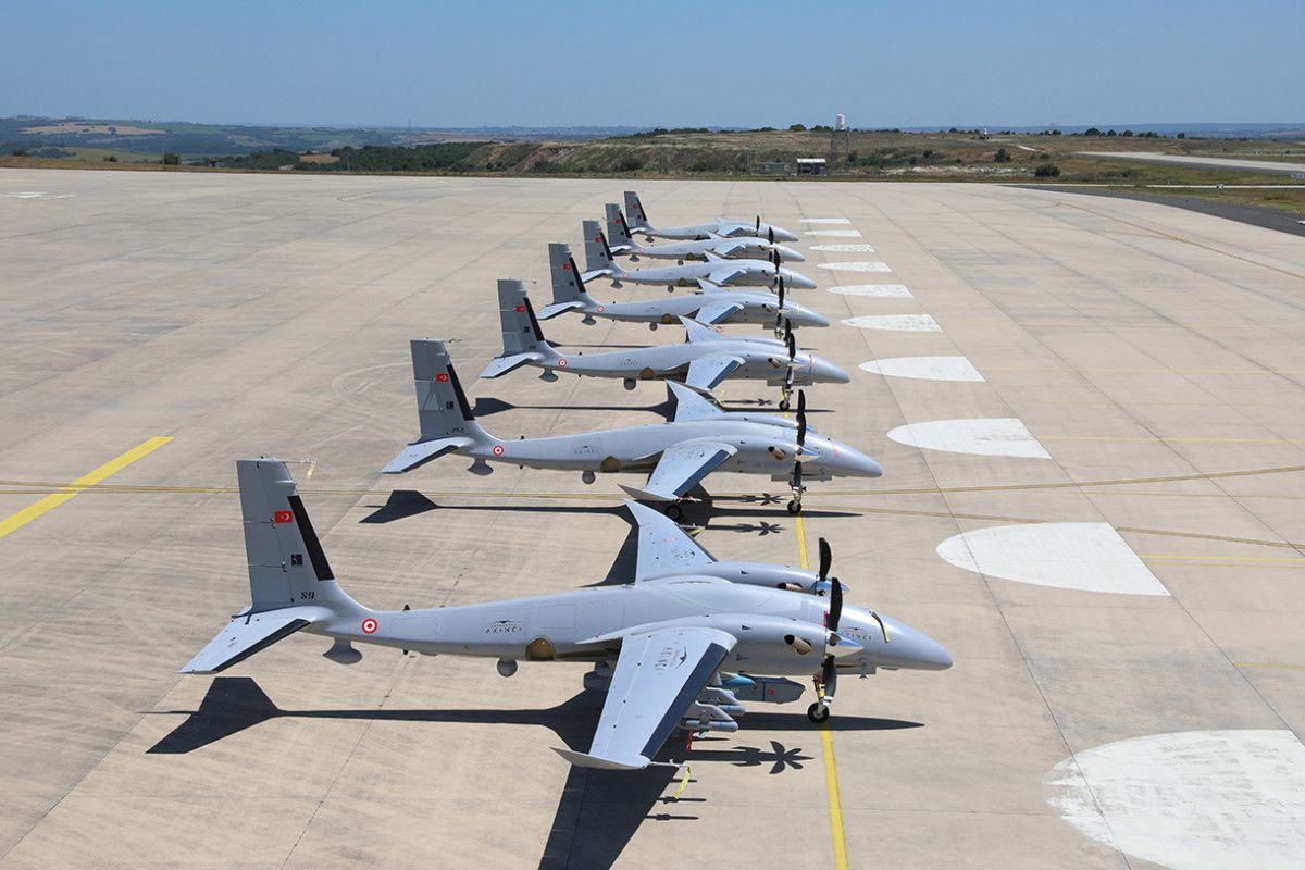 Bayraktar AKINCI'ların çekiminden kareler