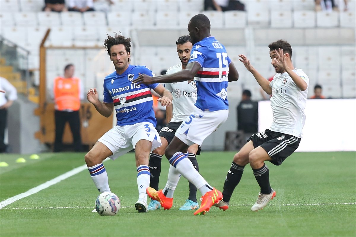 Beşiktaş, Sampdoria ile 1-1 berabere kaldı