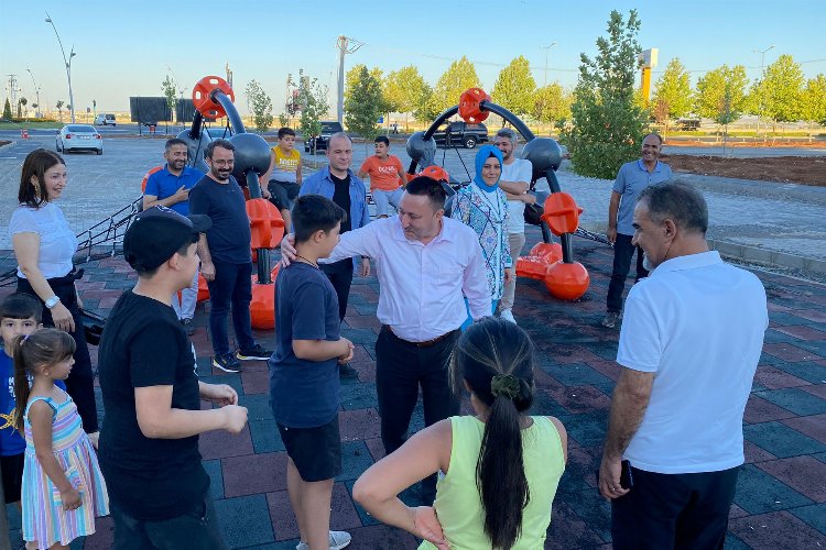 Diyarbakır Bağlar&#039;da şimdiden çocukların mekanı oldu